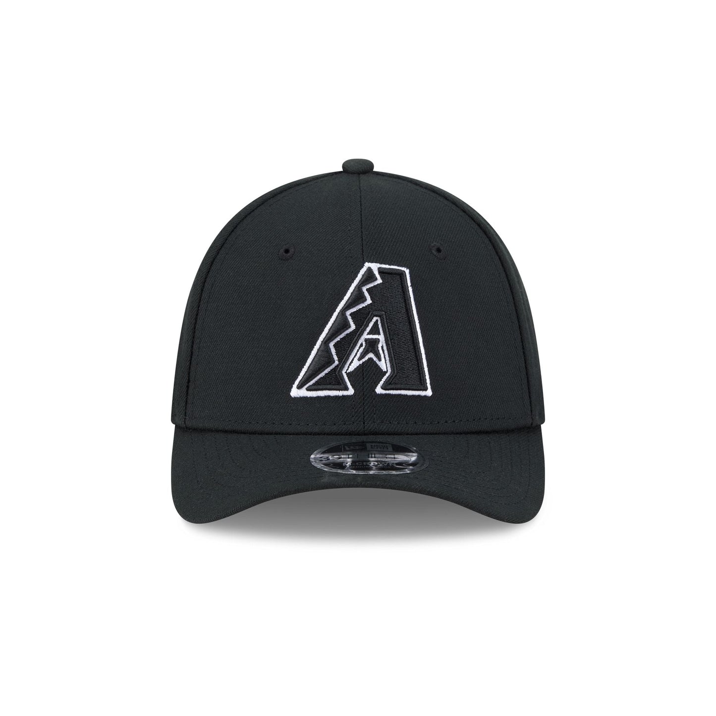 Arizona Diamondbacks Black and White 39THIRTY M-Crown Stretch Fit Hat