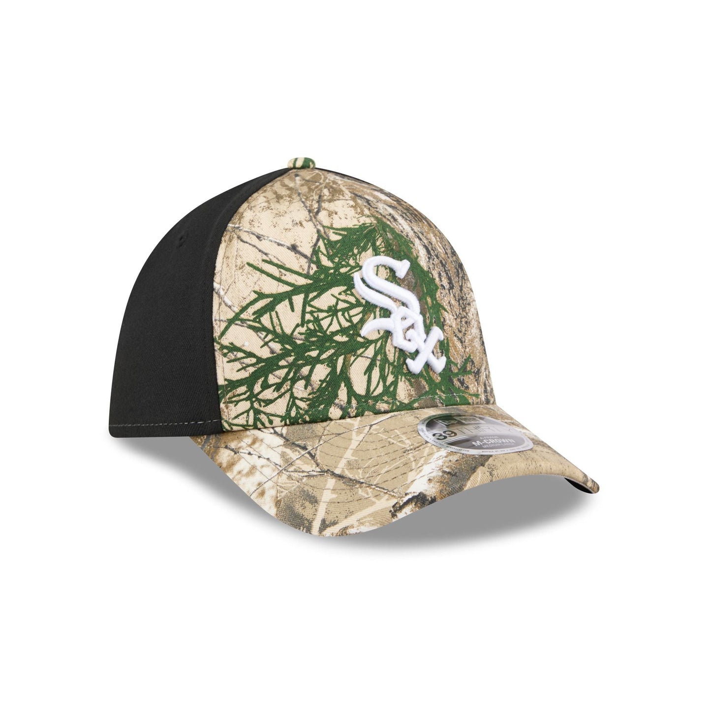 Chicago White Sox Realtree 39THIRTY M-Crown A-Frame Stretch Fit Hat