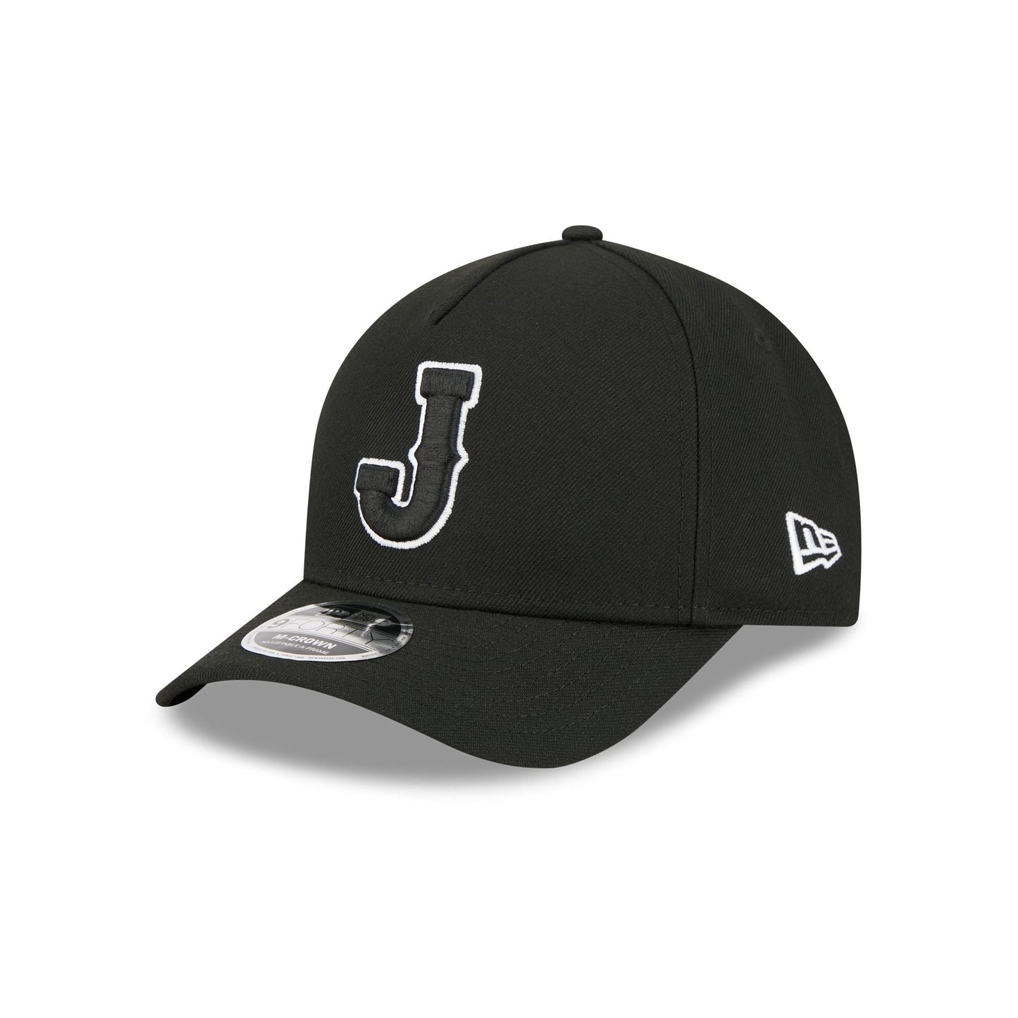 Japan World Baseball Classic Black and White 9FORTY M-Crown A-Frame Snapback Hat