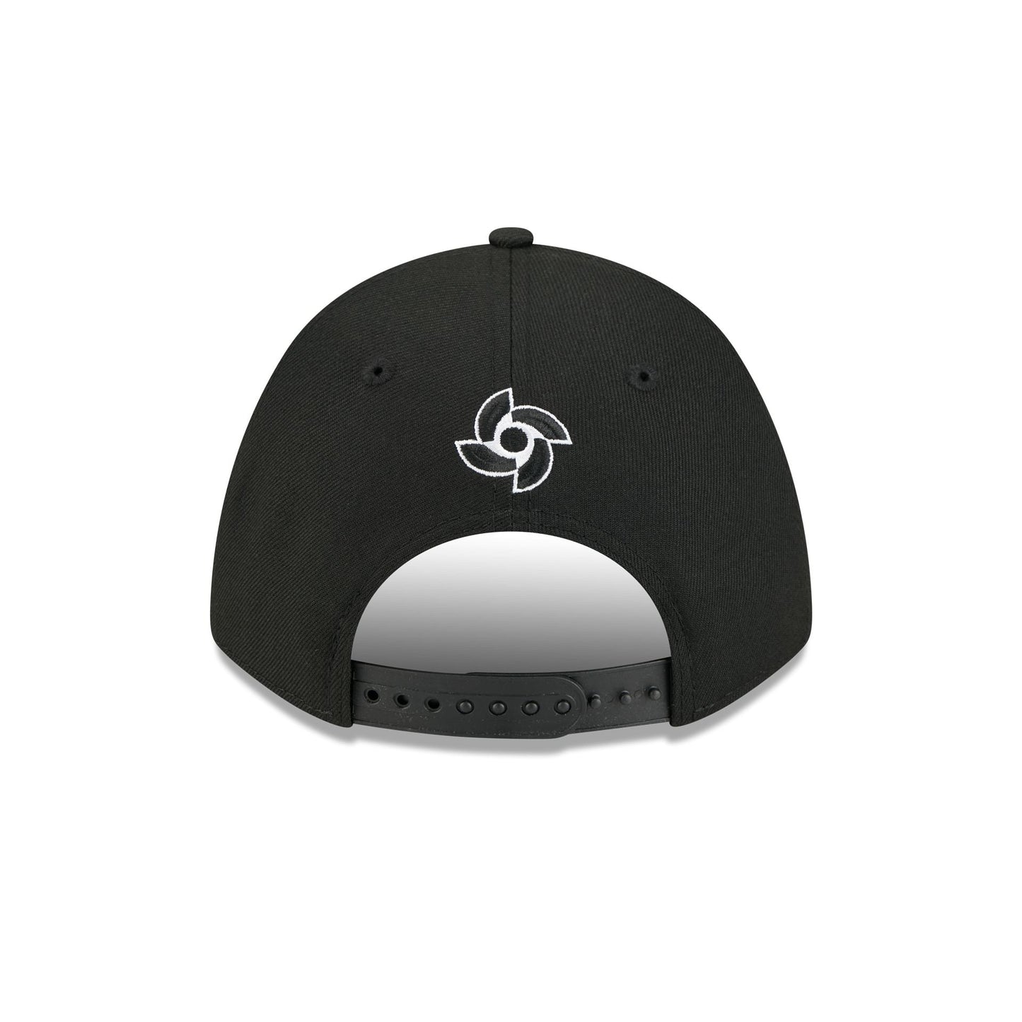 Japan World Baseball Classic Black and White 9FORTY M-Crown A-Frame Snapback Hat