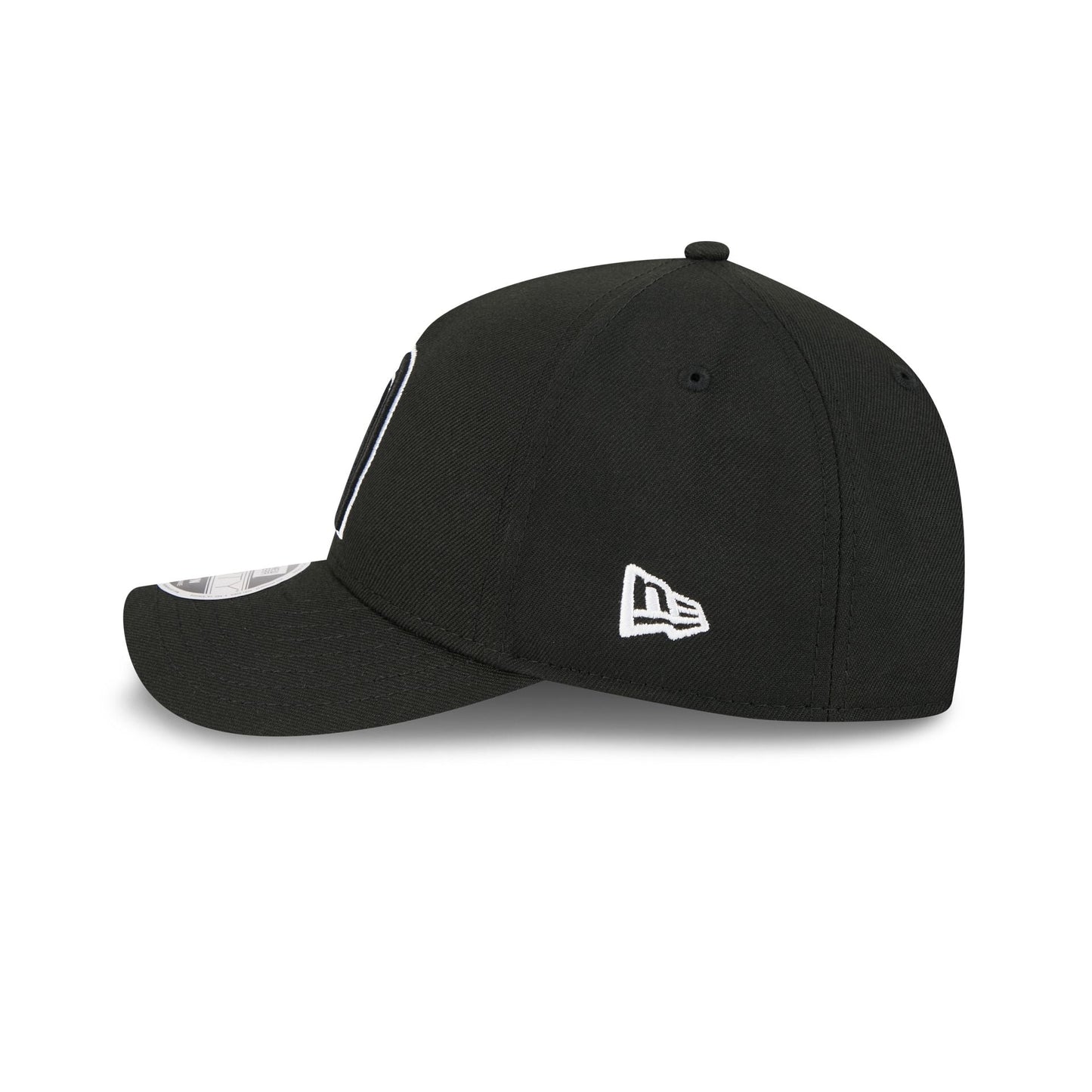 Mexico World Baseball Classic Black and White 9FORTY M-Crown A-Frame Snapback Hat