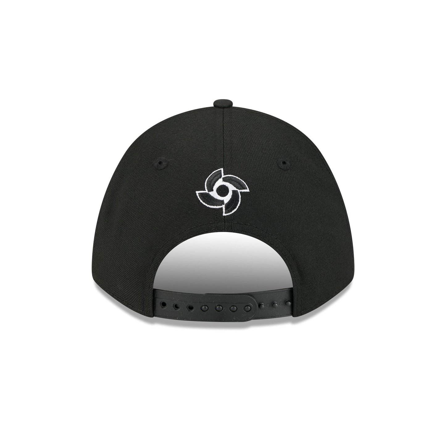 USA World Baseball Classic Black and White 9FORTY M-Crown A-Frame Snapback Hat