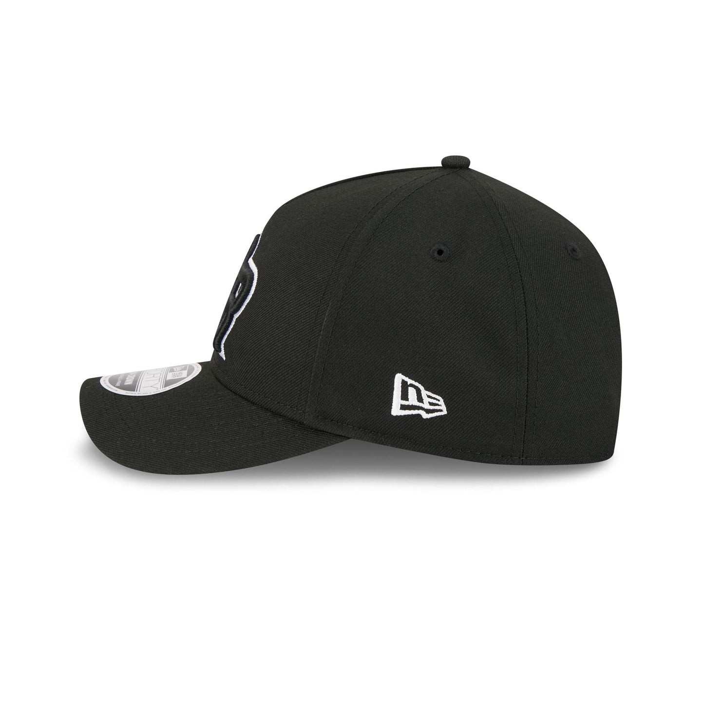 Puerto Rico World Baseball Classic Black and White 9FORTY M-Crown A-Frame Snapback Hat