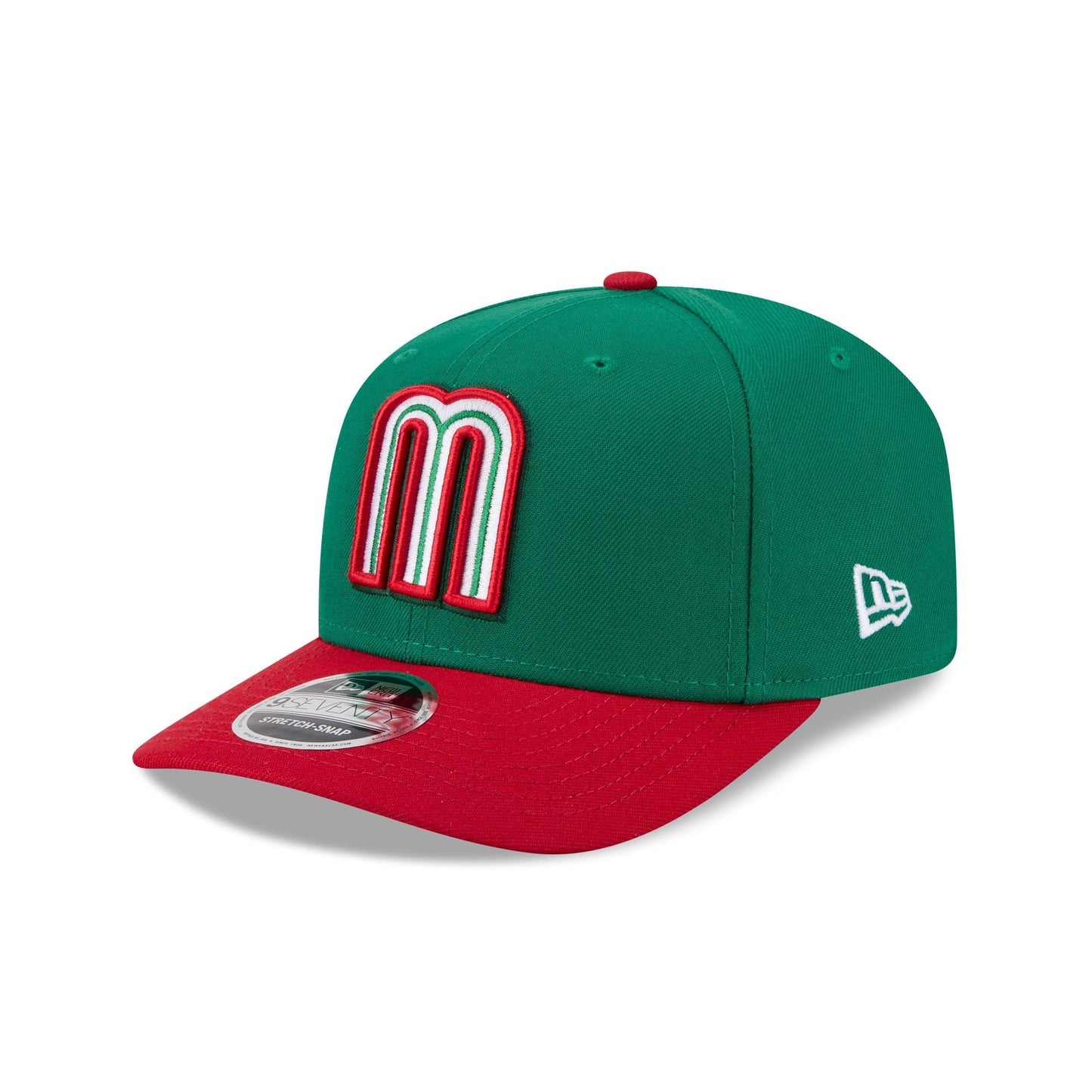 2026 World Baseball Classic Mexico 9SEVENTY Stretch-Snap Hat