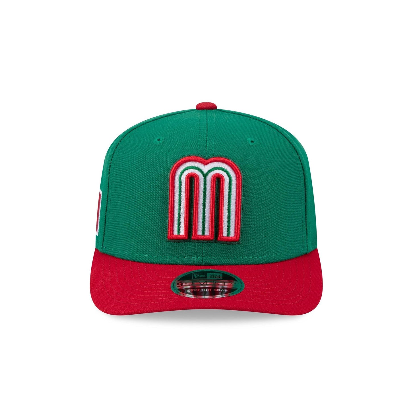 2026 World Baseball Classic Mexico 9SEVENTY Stretch-Snap Hat