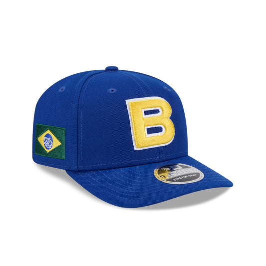 2026 World Baseball Classic Brazil 9SEVENTY Stretch-Snap Hat