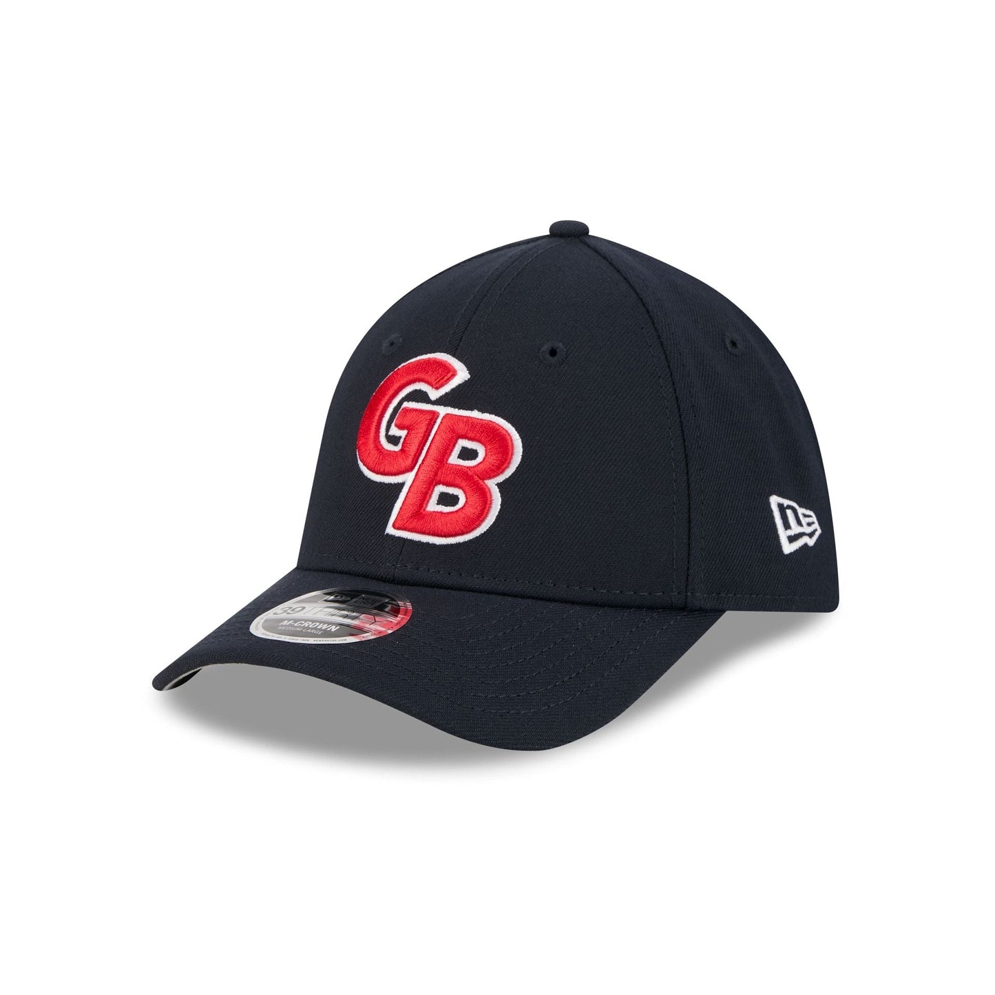 2026 World Baseball Classic Great Britain 39THIRTY M-Crown Stretch Fit Hat