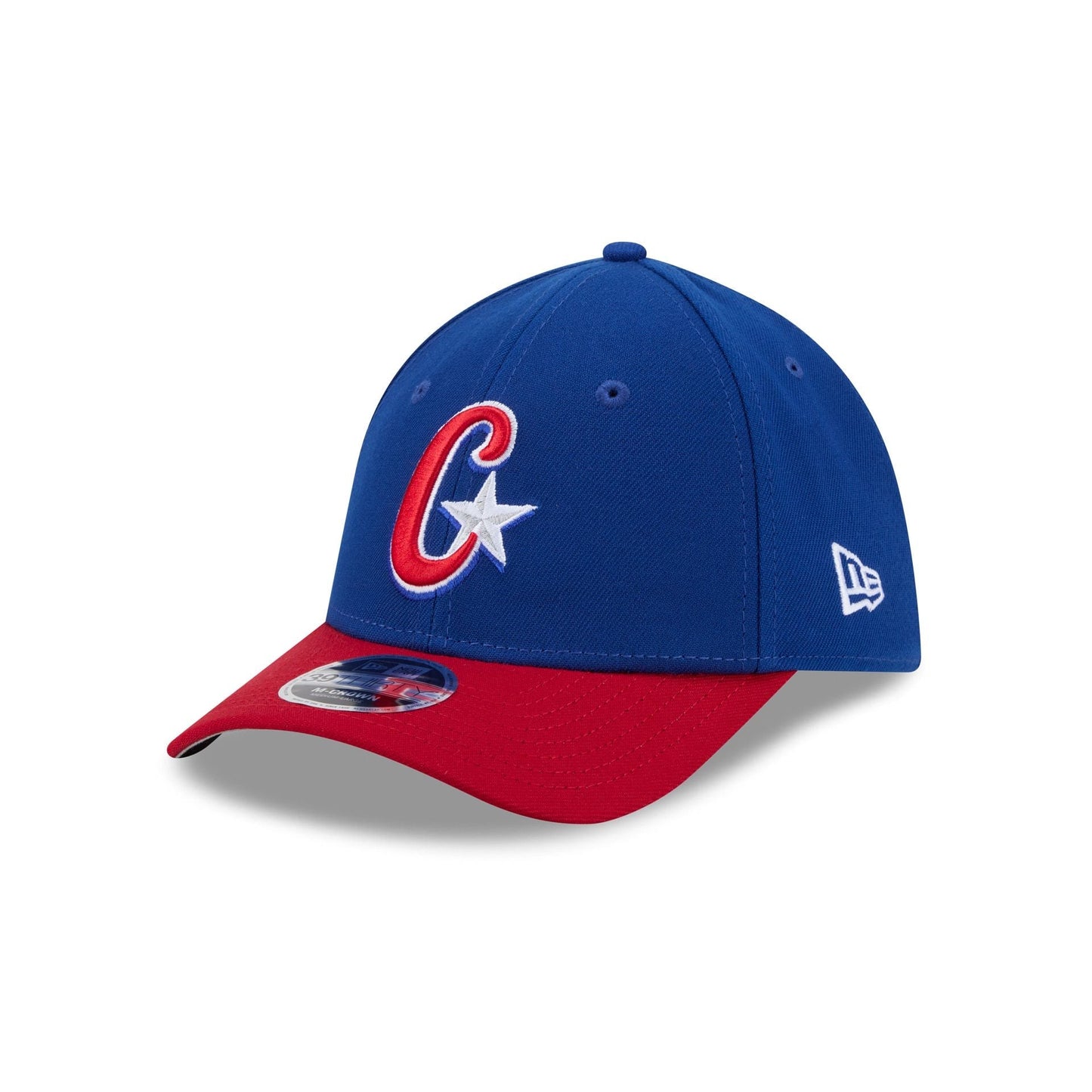 2026 World Baseball Classic Cuba 39THIRTY M-Crown Stretch Fit Hat