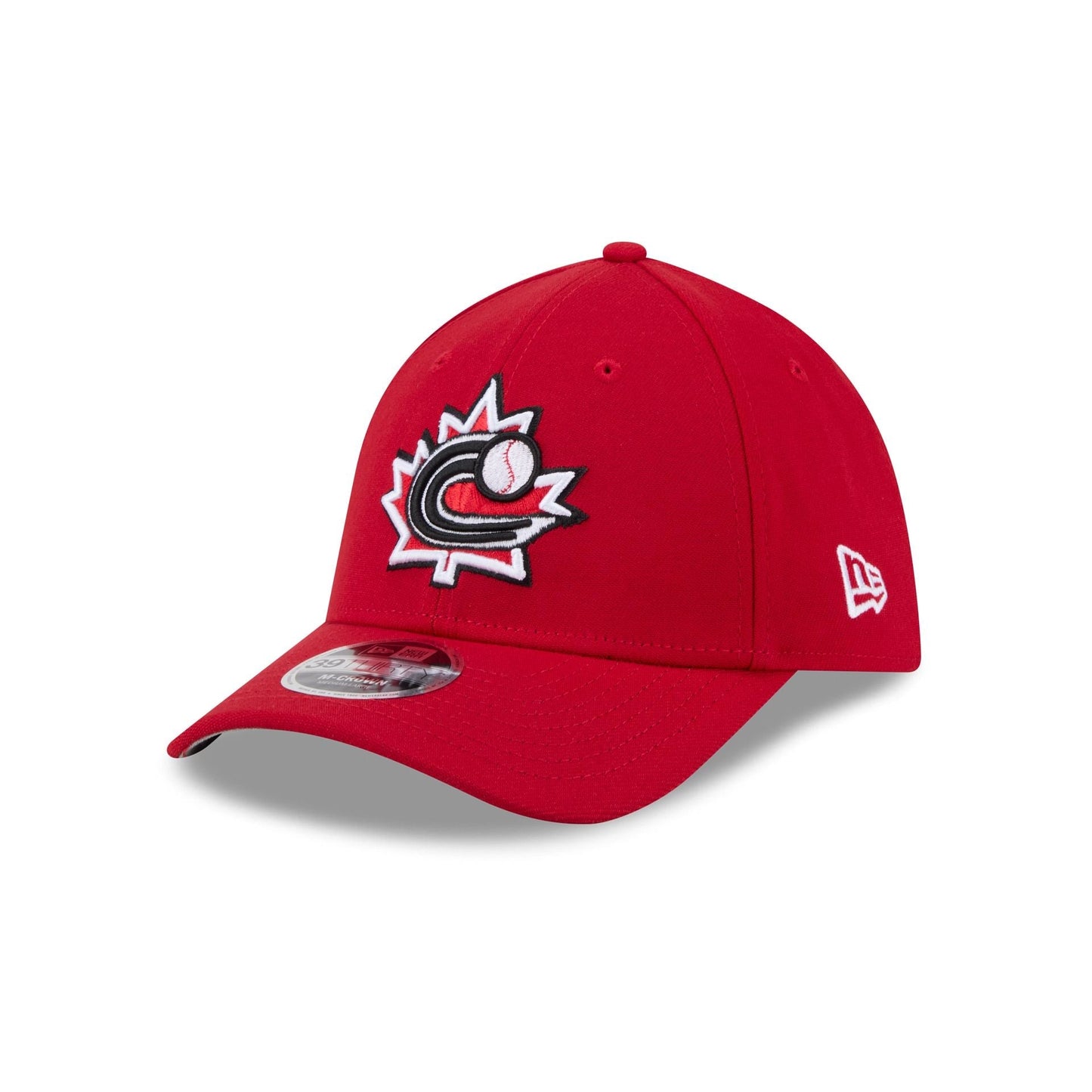 2026 World Baseball Classic Canada 39THIRTY M-Crown Stretch Fit Hat