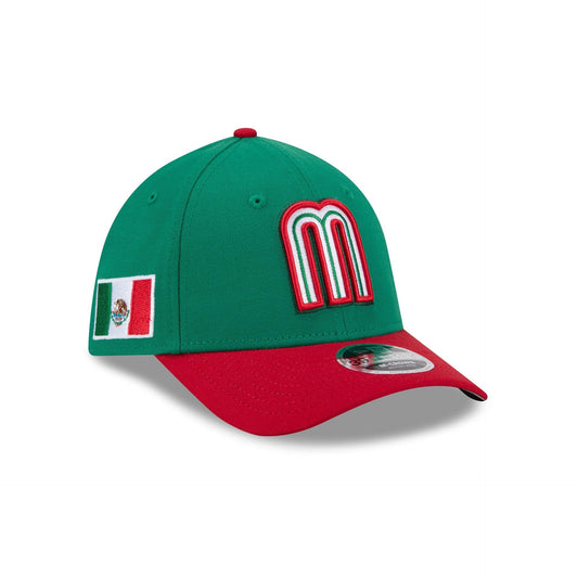 2026 World Baseball Classic Mexico 39THIRTY M-Crown Stretch Fit Hat