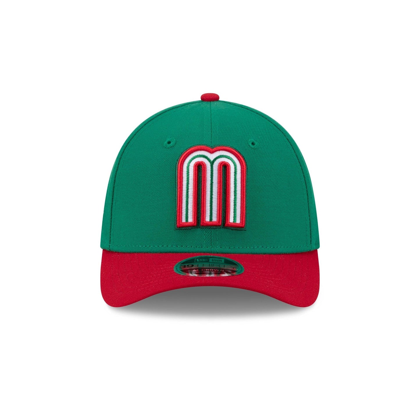 2026 World Baseball Classic Mexico 39THIRTY M-Crown Stretch Fit Hat