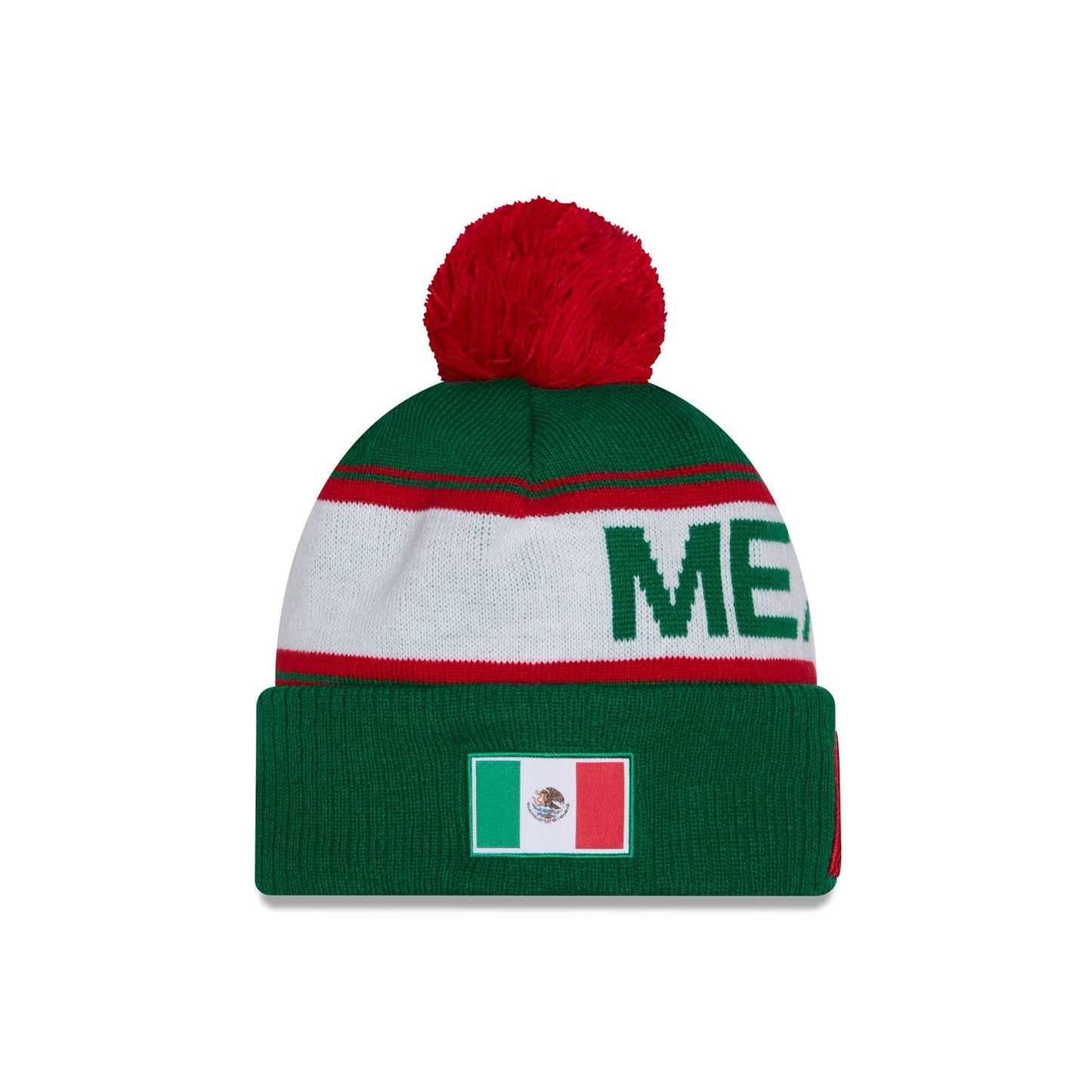 2026 World Baseball Classic Mexico Pom Knit Hat