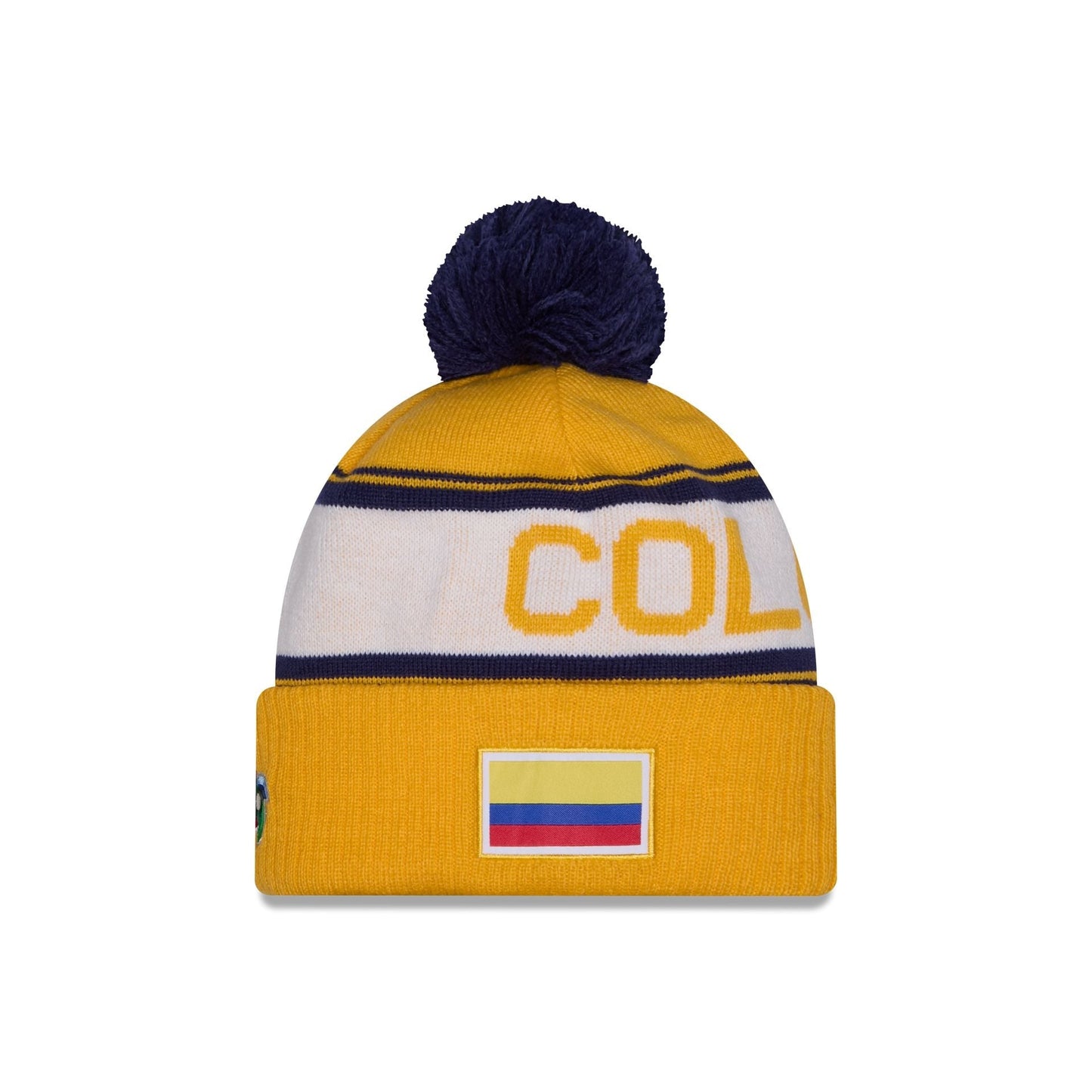 2026 World Baseball Classic Colombia Pom Knit Hat