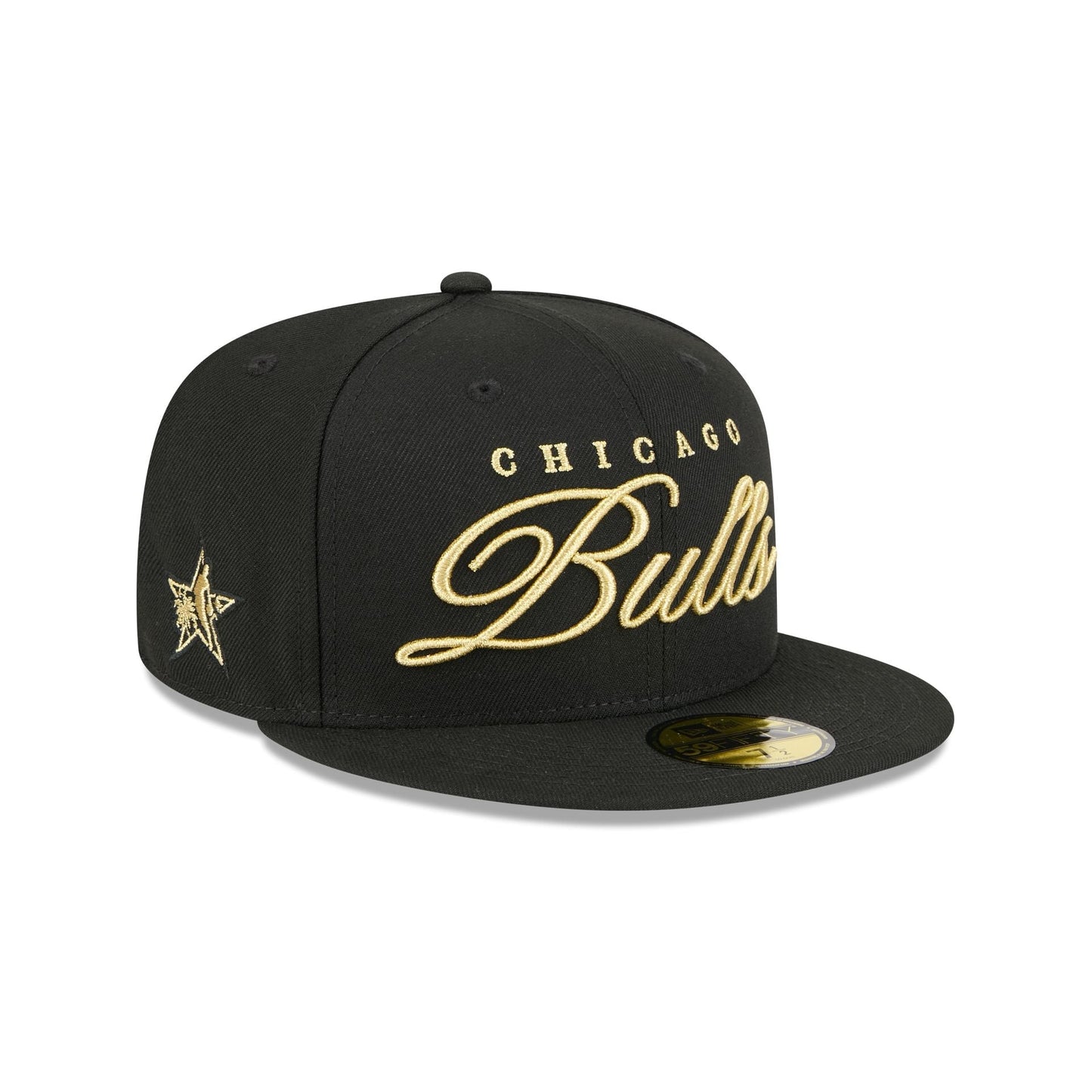 Chicago Bulls 2026 All-Star Game Script Shine 59FIFTY Fitted Hat