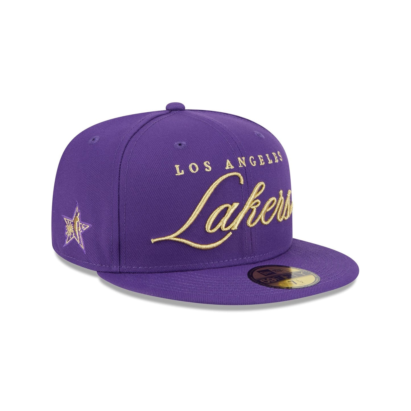 Los Angeles Lakers 2026 All-Star Game Script Shine 59FIFTY Fitted Hat