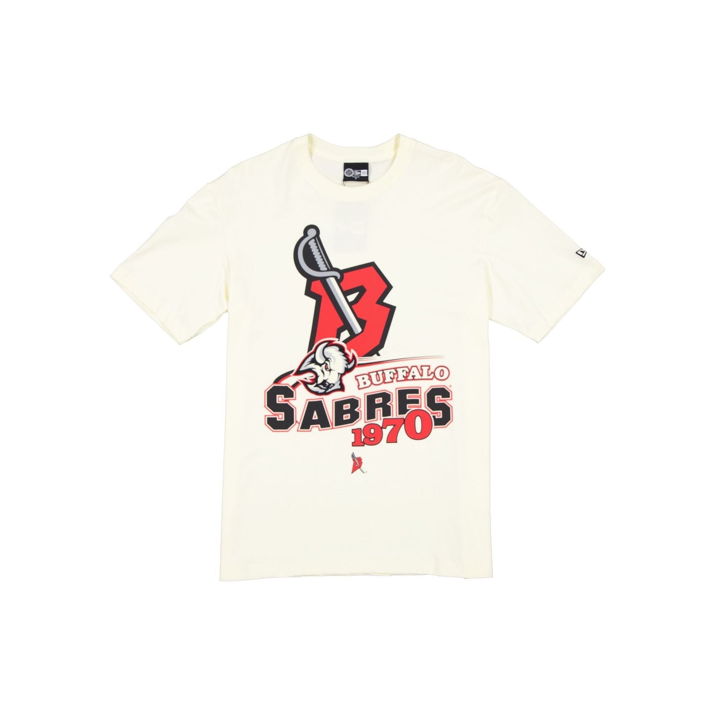 Buffalo Sabres Retro Chrome White T-Shirt