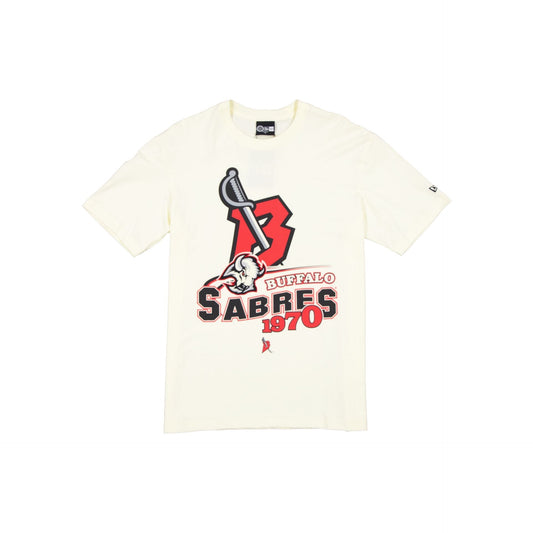 Buffalo Sabres Retro Chrome White T-Shirt