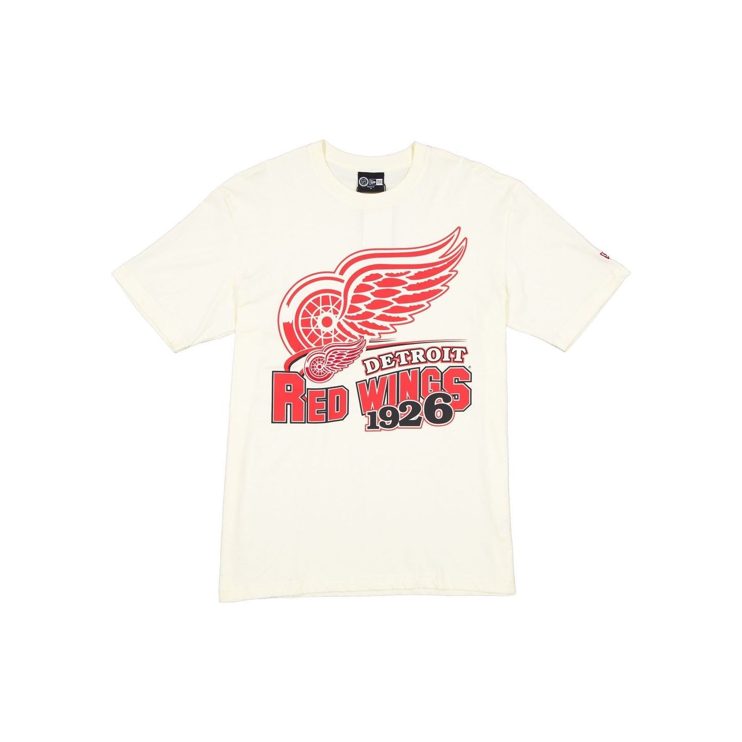 Detroit Red Wings Retro Chrome White T-Shirt
