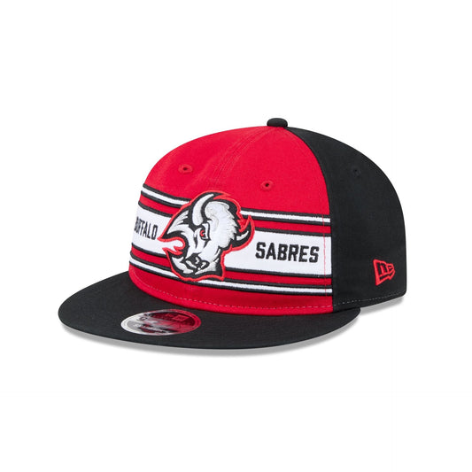 Buffalo Sabres Team Stripes Retro Crown 9FIFTY Snapback Hat