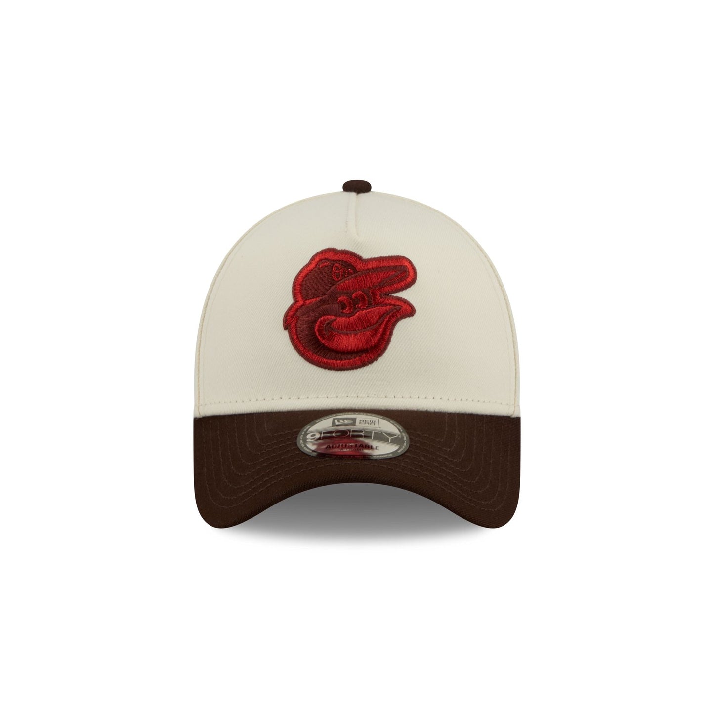 Baltimore Orioles City Script 9FORTY A-Frame Snapback Hat