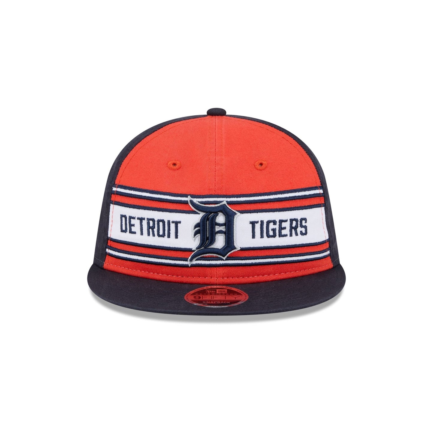 Detroit Tigers Team Stripes Retro Crown 9FIFTY Snapback Hat
