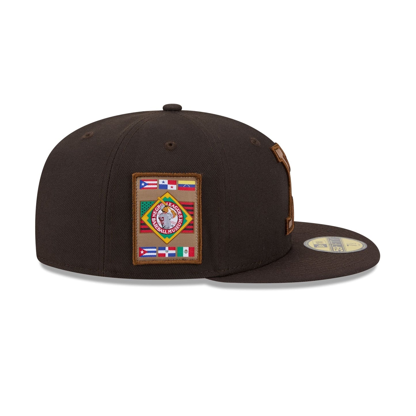 Cuban X Giants Brown Suede 59FIFTY Fitted Hat