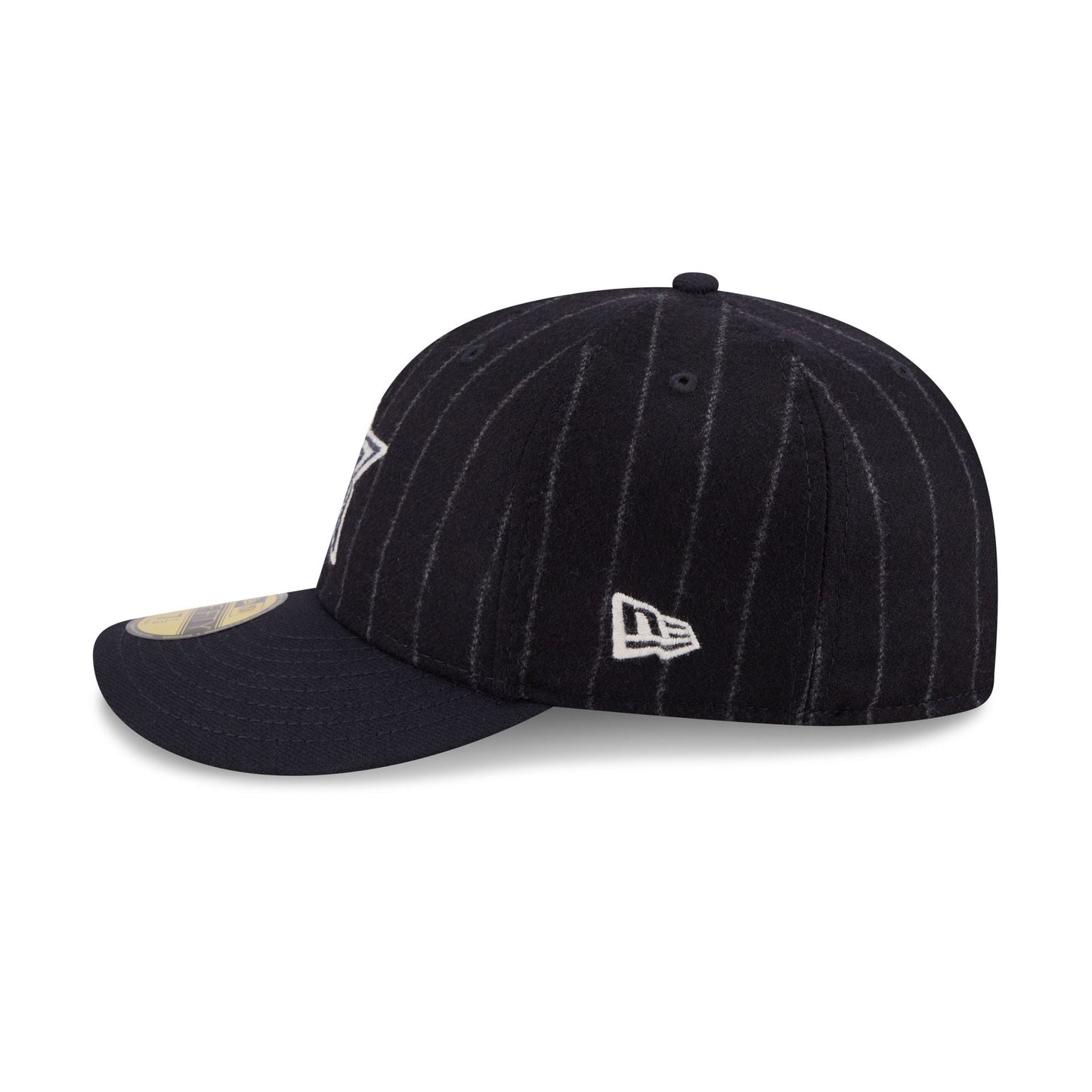Houston Astros Pinstripe Merino & Cashmere Moon 59FIFTY Fitted Hat