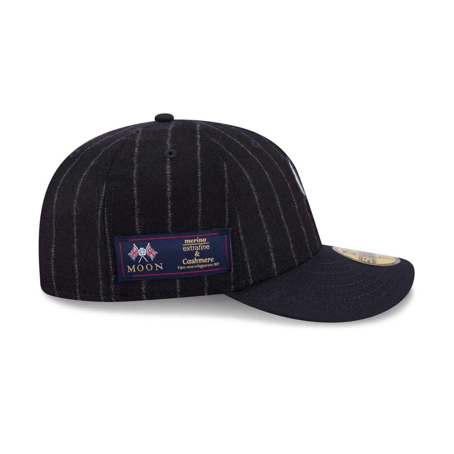 Colorado Rockies Pinstripe Merino & Cashmere Moon 59FIFTY Fitted Hat