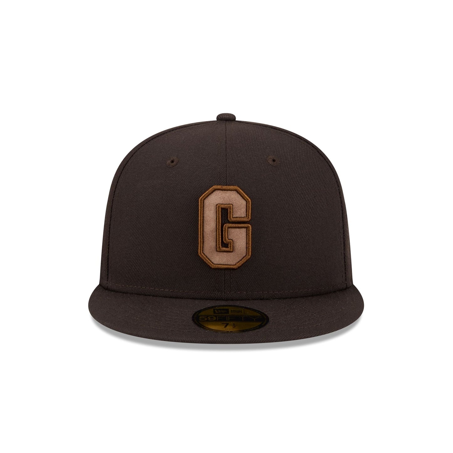Homestead Grays Brown Suede 59FIFTY Fitted Hat