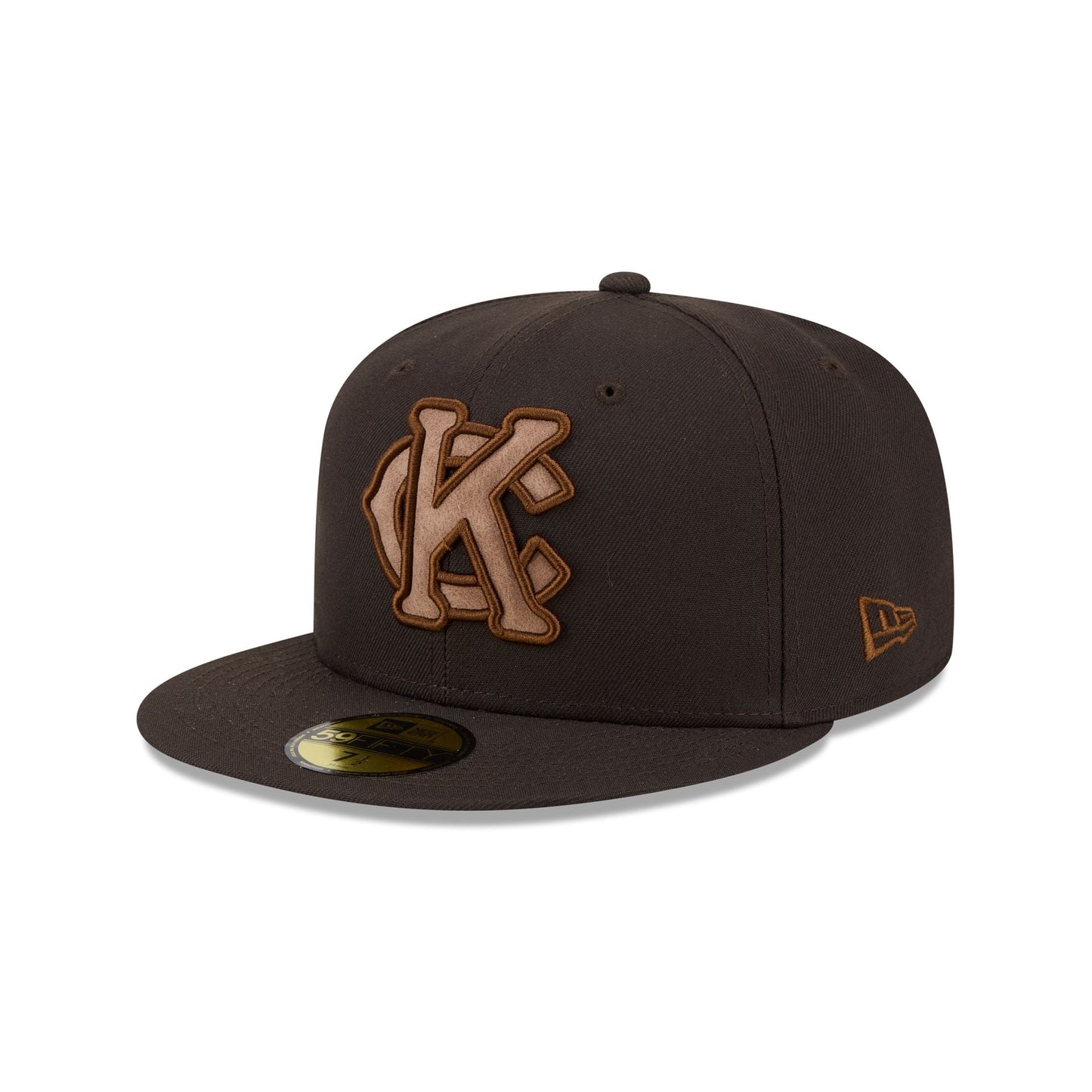 Kansas City Monarchs Brown Suede 59FIFTY Fitted Hat