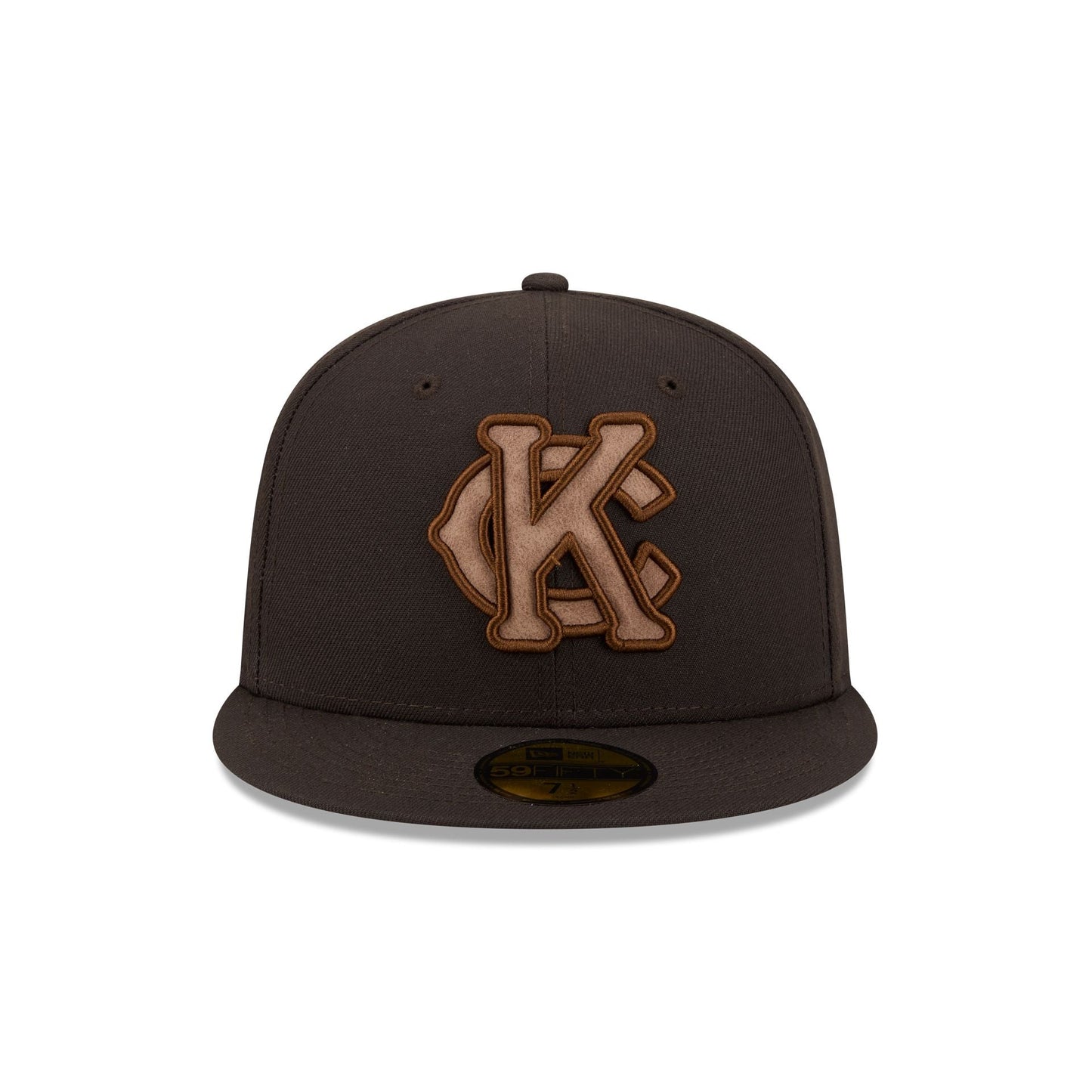 Kansas City Monarchs Brown Suede 59FIFTY Fitted Hat