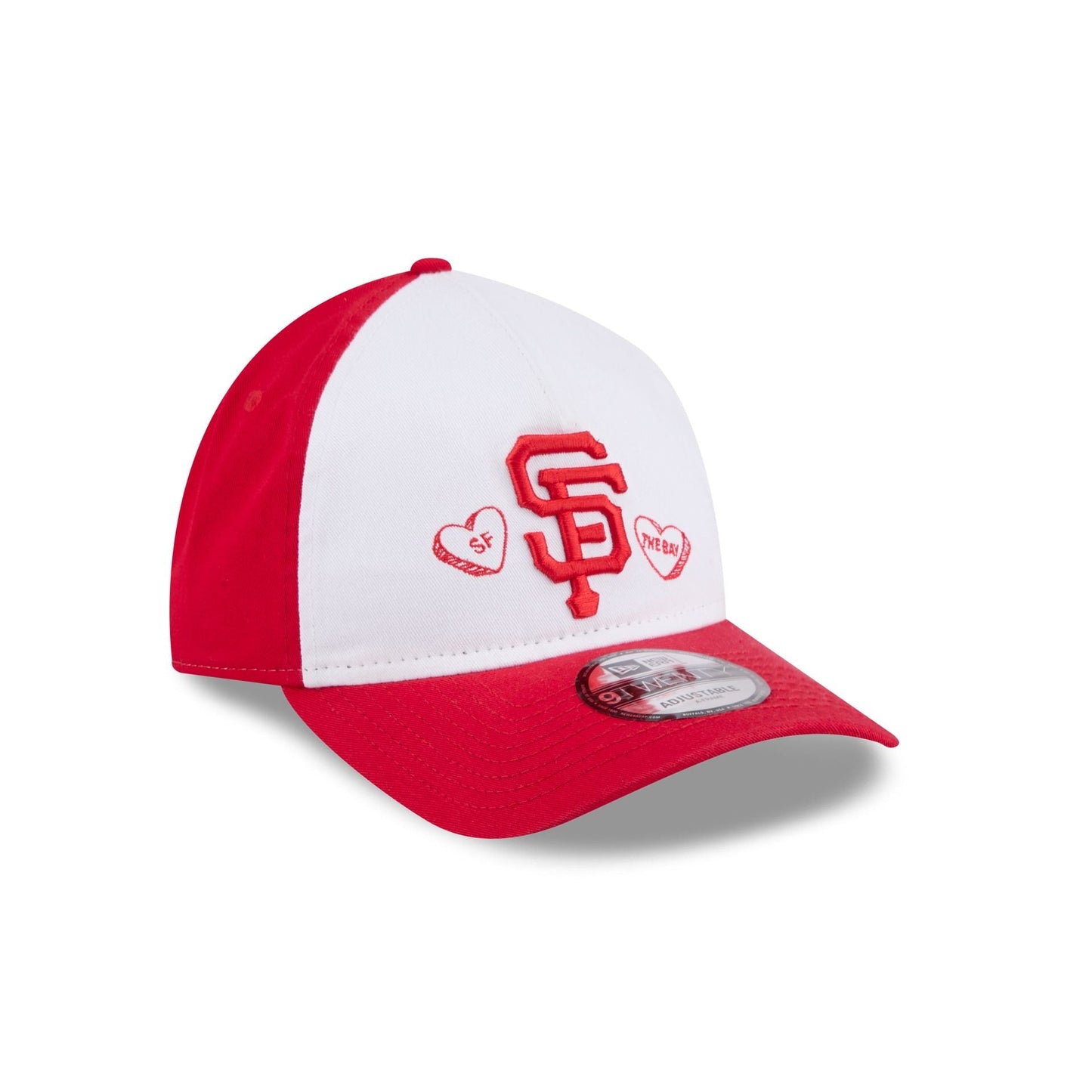 San Francisco Giants Conversation Hearts 9TWENTY A-Frame Adjustable Hat