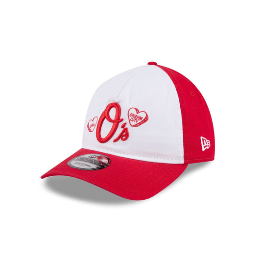 Baltimore Orioles Conversation Hearts 9TWENTY A-Frame Adjustable Hat