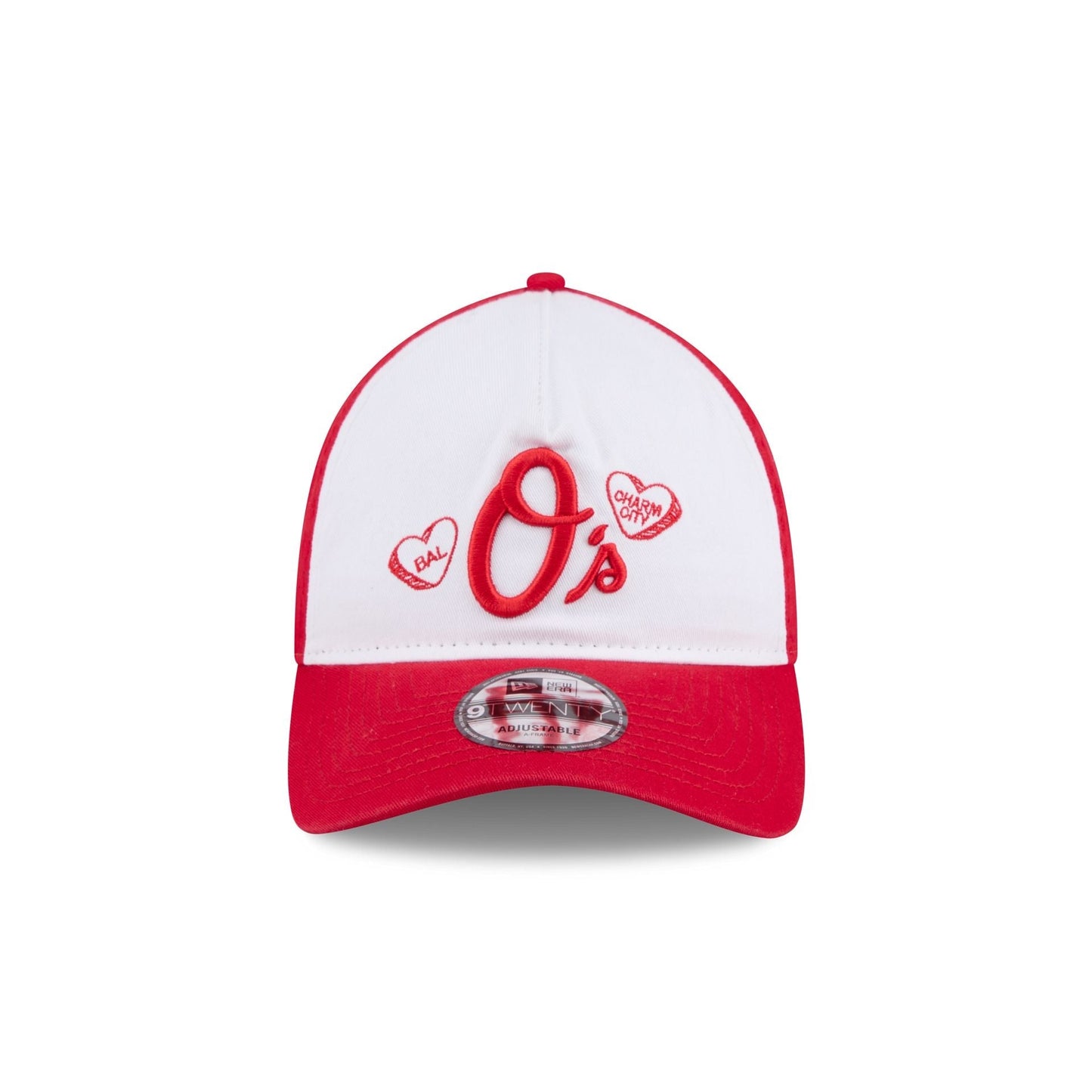 Baltimore Orioles Conversation Hearts 9TWENTY A-Frame Adjustable Hat