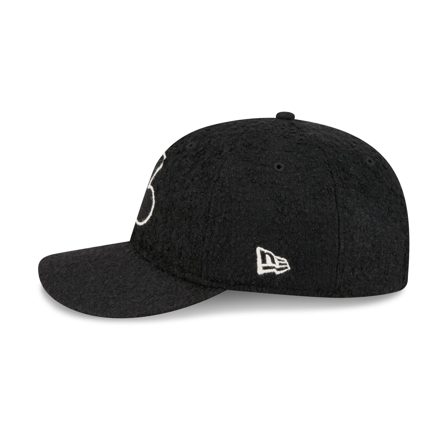 Montreal Expos Navy Merino & Cashmere Moon Retro Crown 9FIFTY Adjustable Hat
