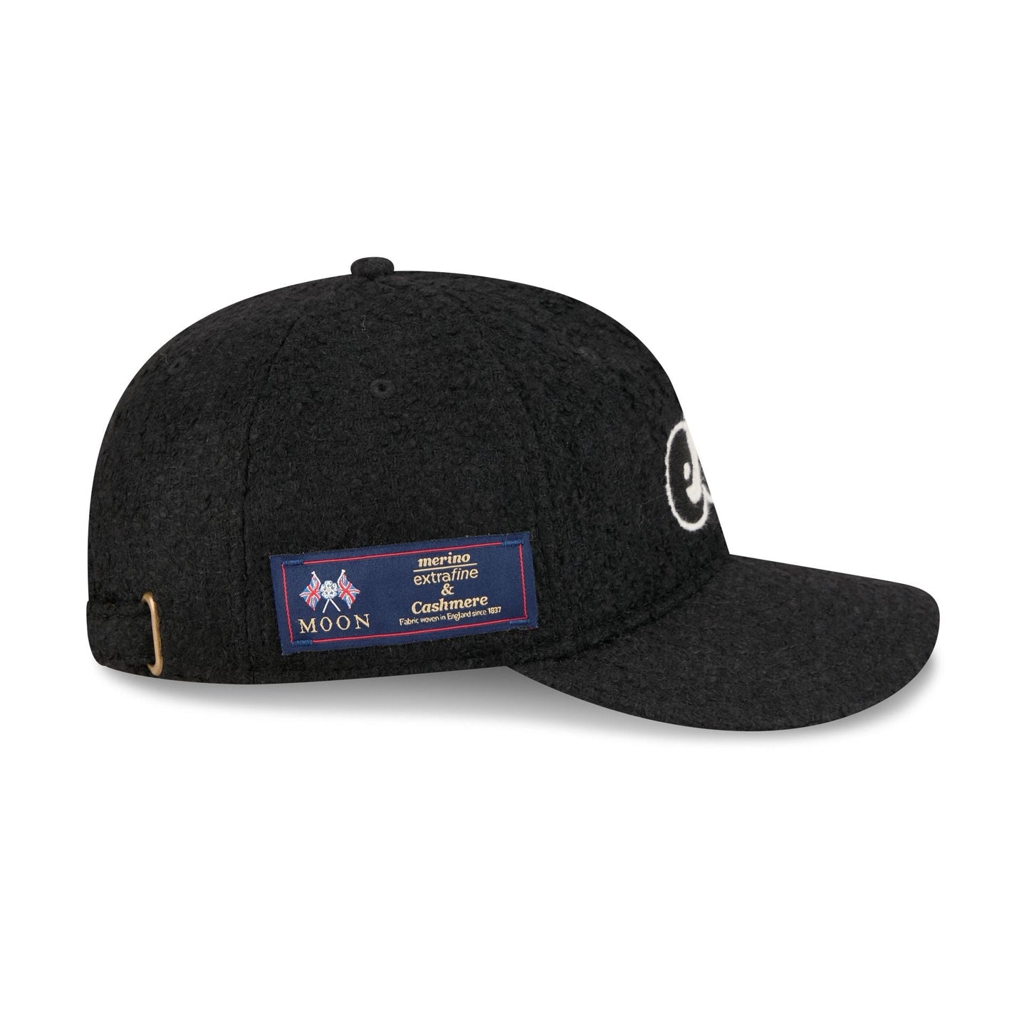Montreal Expos Navy Merino & Cashmere Moon Retro Crown 9FIFTY Adjustable Hat