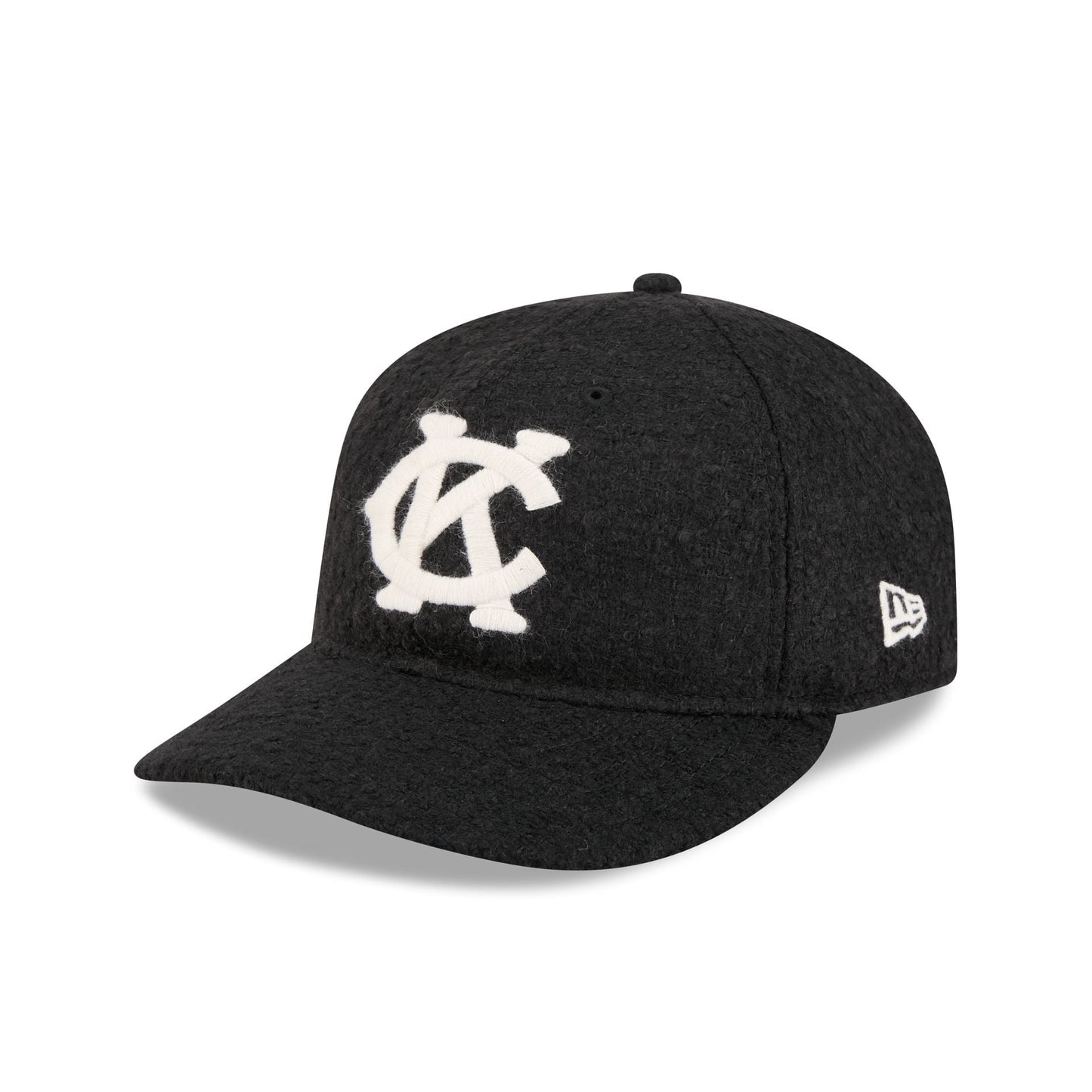 Kansas City Monarchs Navy Merino & Cashmere Moon Retro Crown 9FIFTY Adjustable Hat