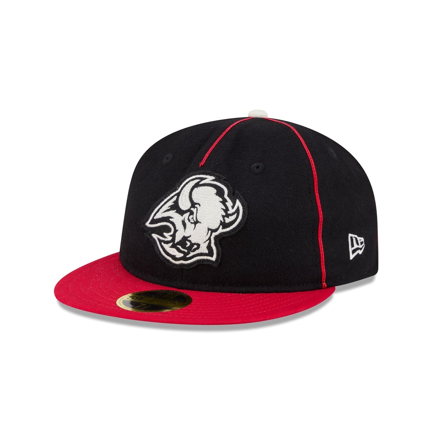 Buffalo Sabres Felt Logo Retro Crown 59FIFTY Fitted Hat