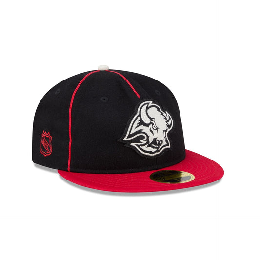 Buffalo Sabres Felt Logo Retro Crown 59FIFTY Fitted Hat