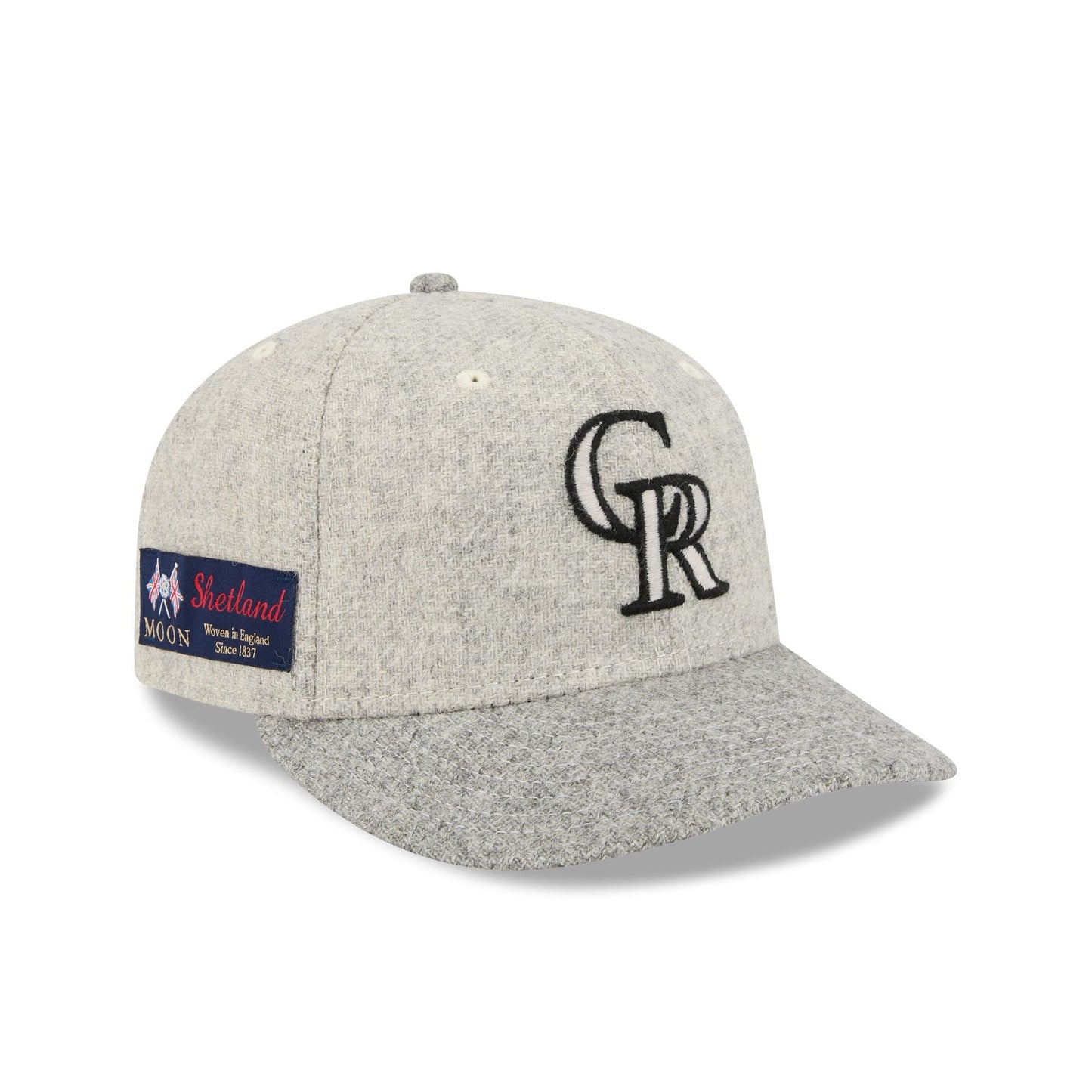Colorado Rockies Stone Shetland Moon 59FIFTY Fitted Hat