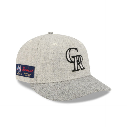 Colorado Rockies Stone Shetland Moon 59FIFTY Fitted Hat