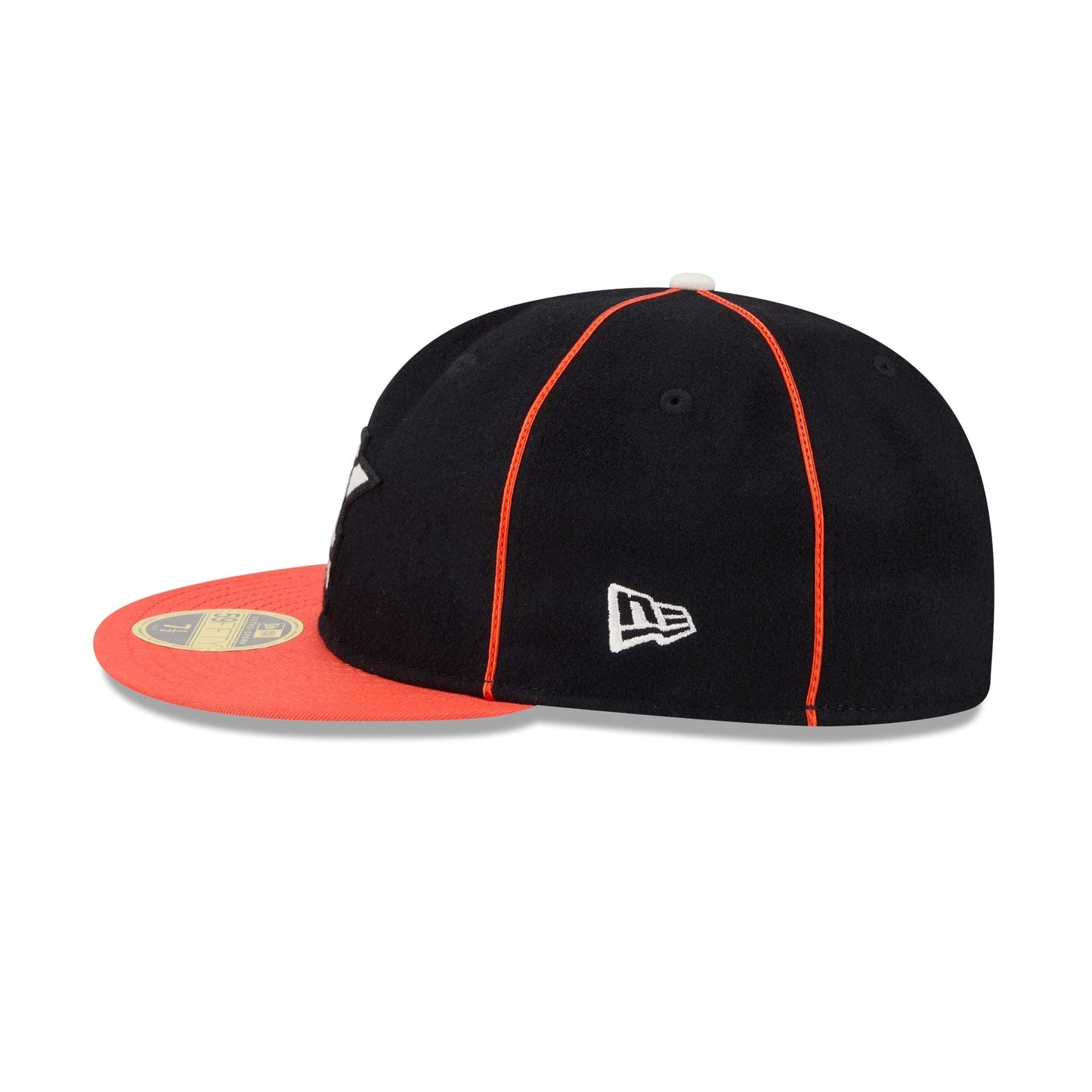 Houston Astros Felt Logo Retro Crown 59FIFTY Fitted Hat