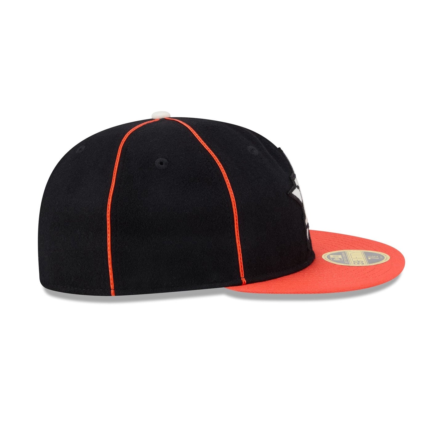 Houston Astros Felt Logo Retro Crown 59FIFTY Fitted Hat