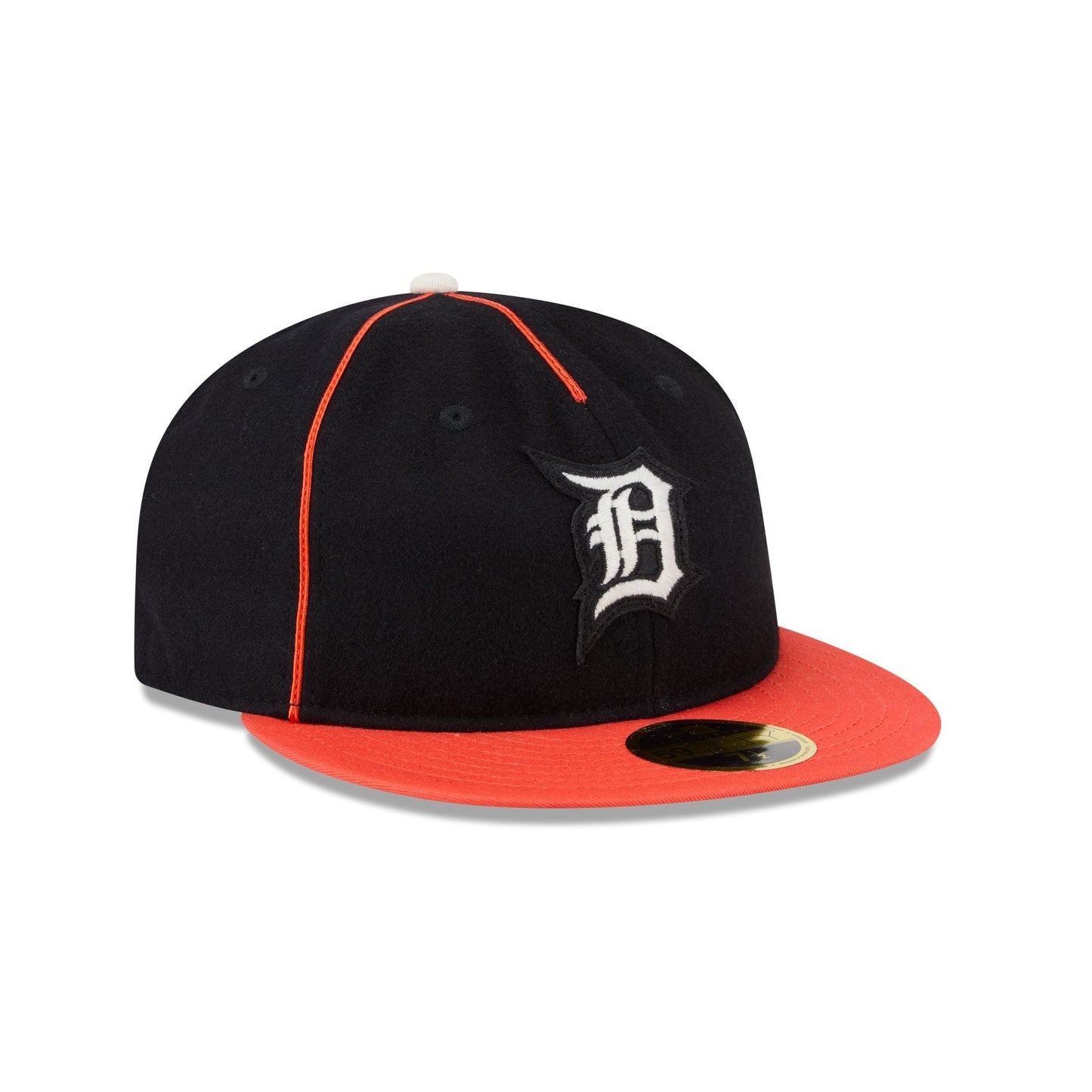 Detroit Tigers Felt Logo Retro Crown 59FIFTY Fitted Hat