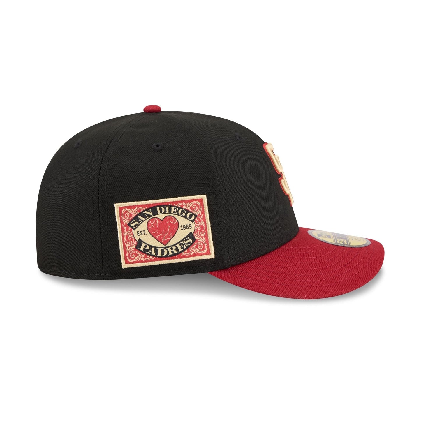 San Diego Padres Team Cards 59FIFTY Fitted Hat