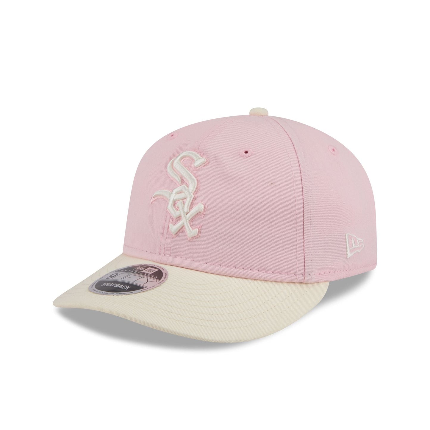 Chicago White Sox Light Pink Retro Crown 9FIFTY Snapback Hat