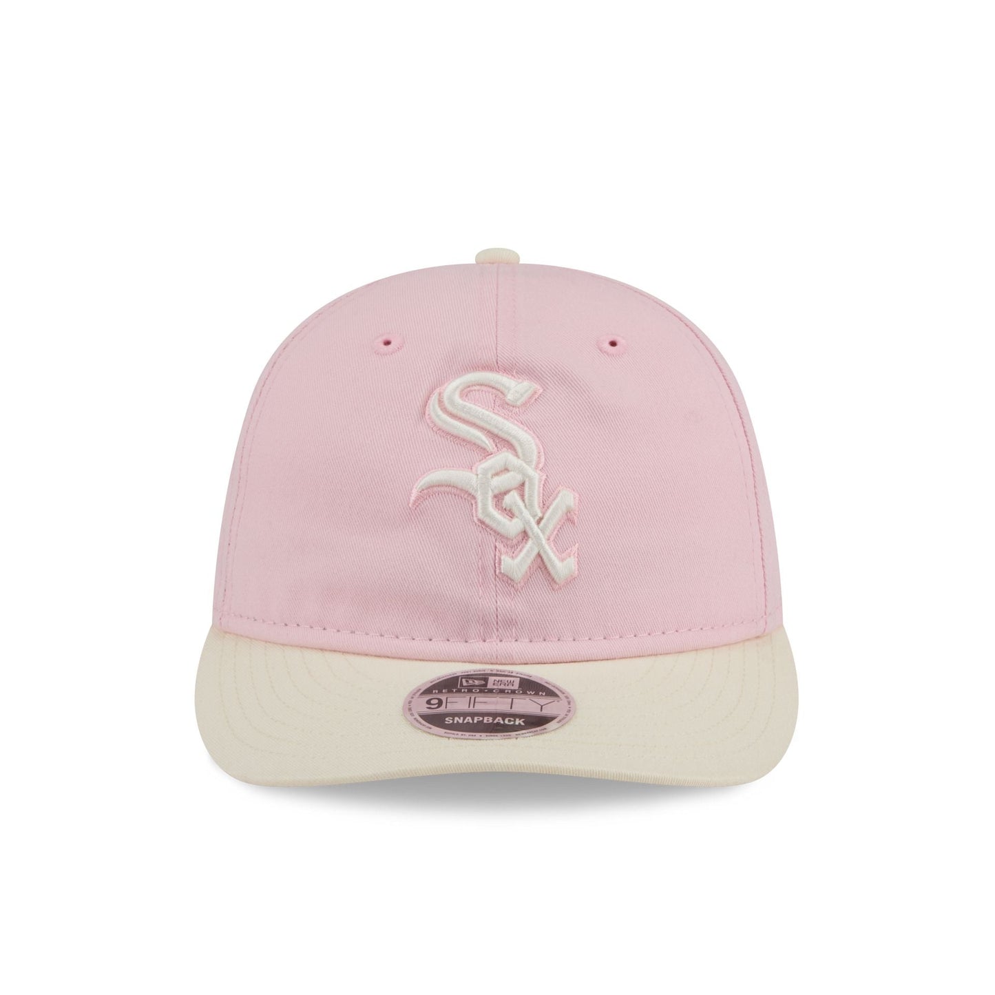 Chicago White Sox Light Pink Retro Crown 9FIFTY Snapback Hat