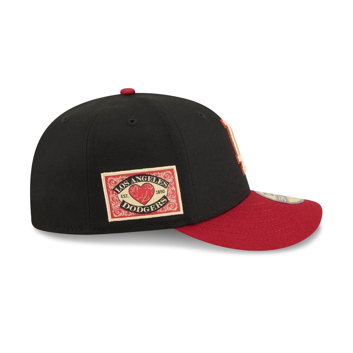 Los Angeles Dodgers Team Cards 59FIFTY Fitted Hat