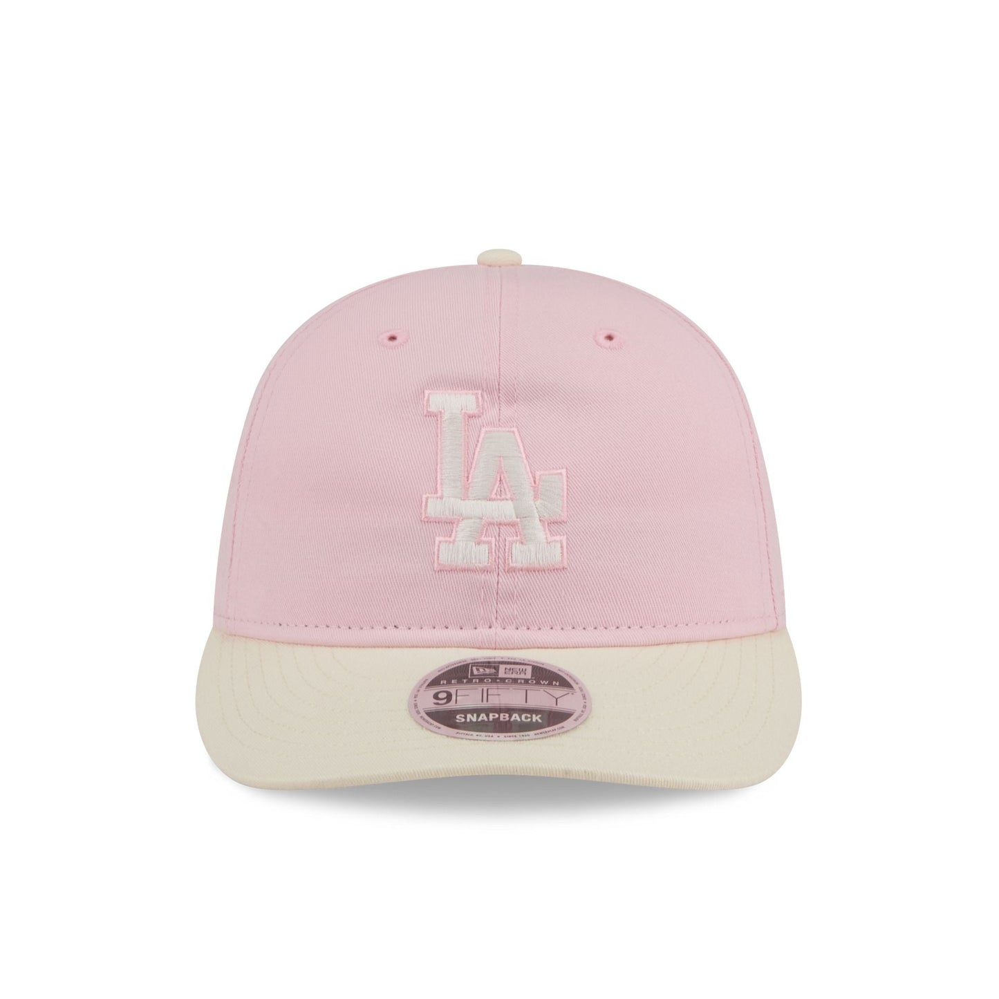 Los Angeles Dodgers Light Pink Retro Crown 9FIFTY Snapback Hat