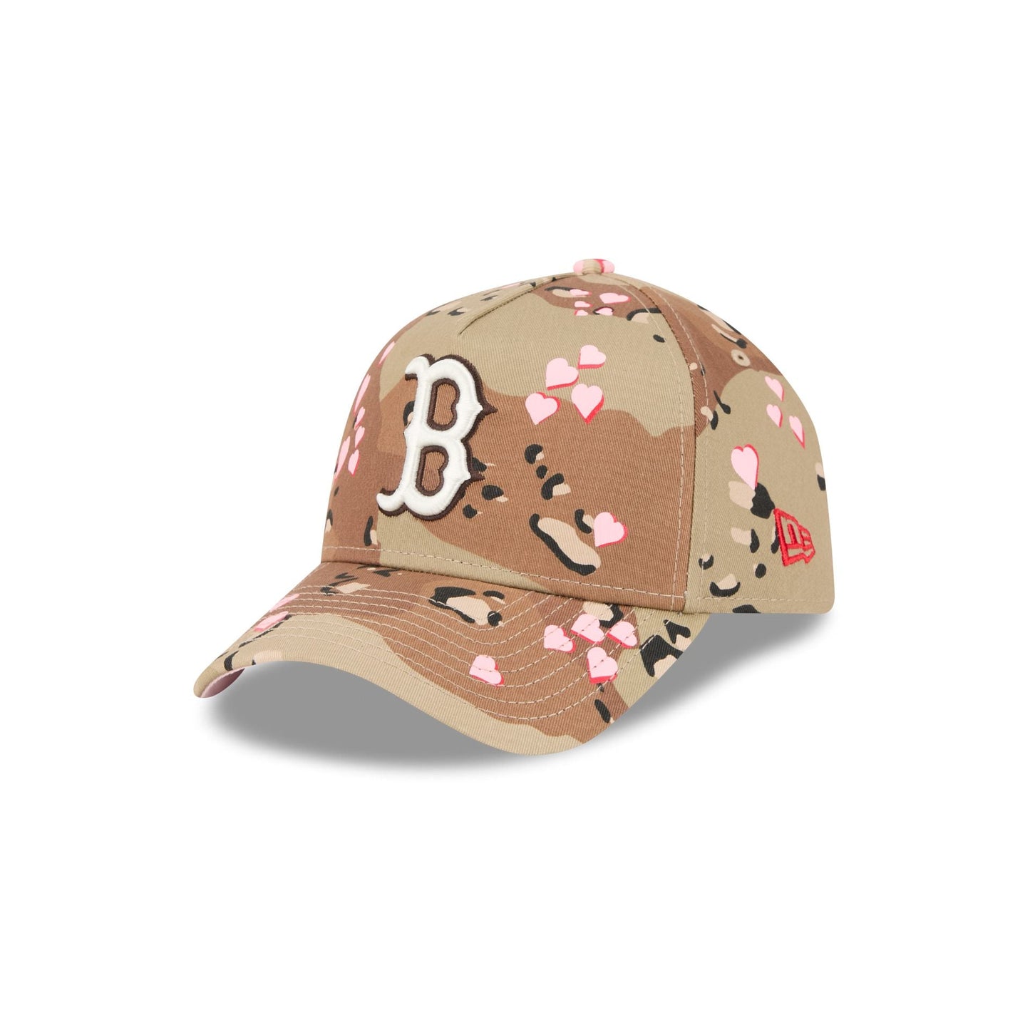 Boston Red Sox Camo Hearts 9FORTY A-Frame Snapback Hat